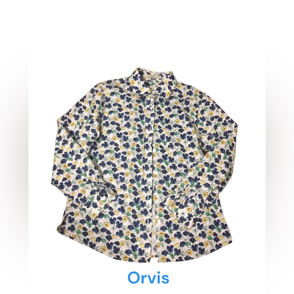Orvis Women’s Floral Button Down Size 6